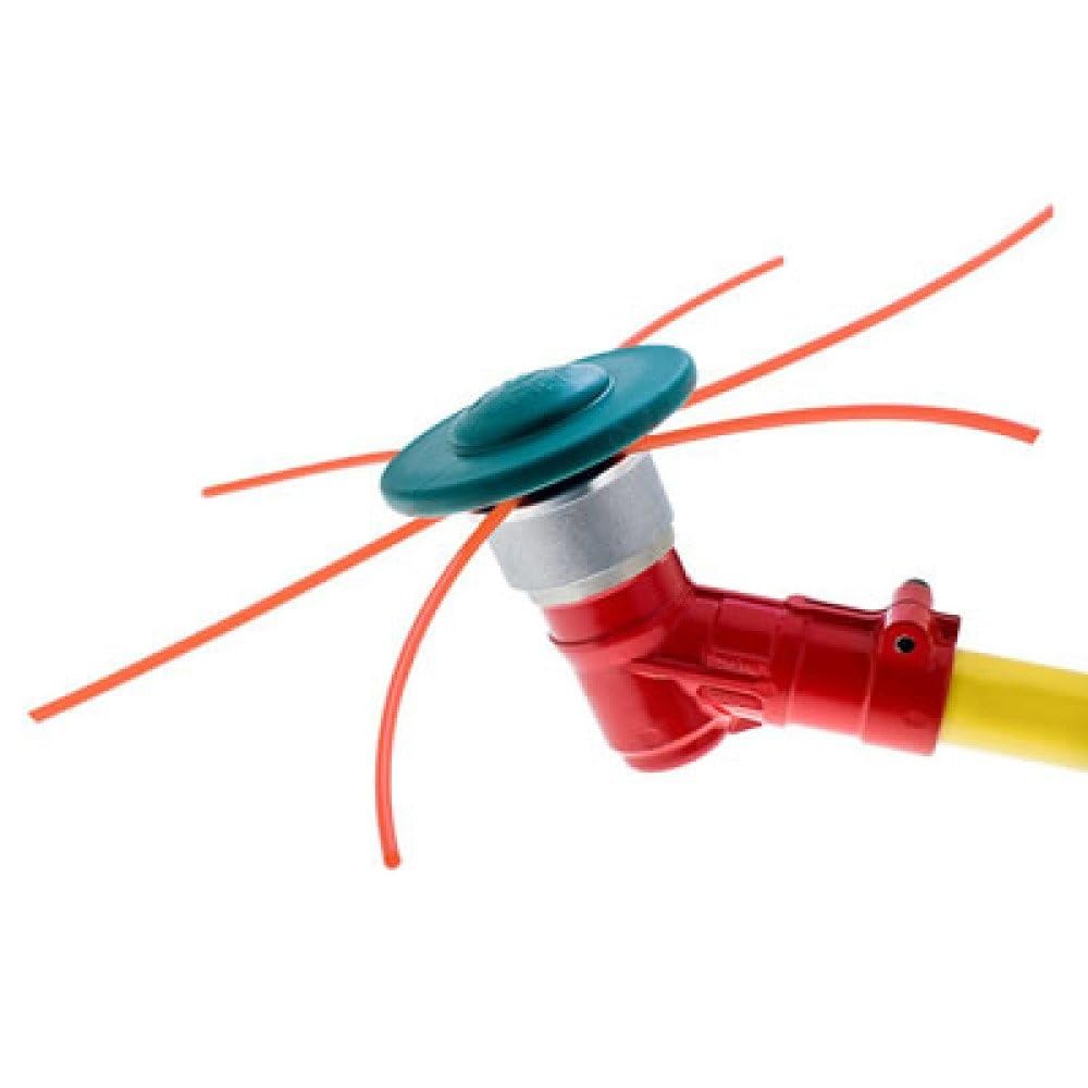 TESTINA MULTIFILO UFO IN ALLUMINIO UNIVERSALE CON FILO 4.0 PER DECESPUGLIATORE