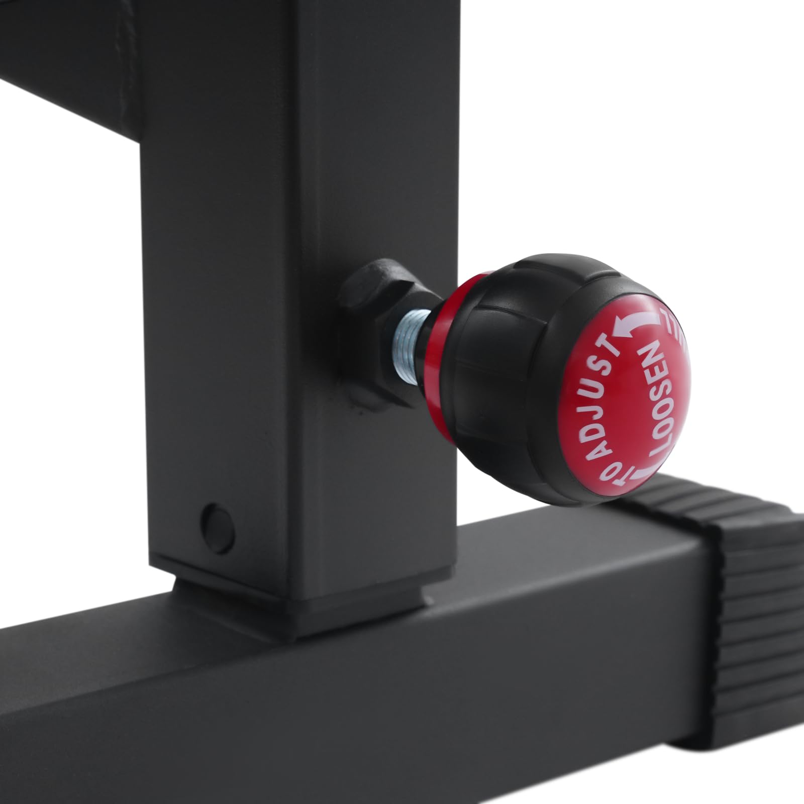 Deadlift Jack Supporto per bilanciere – Robusto sollevamento bilanciere – piattaforma di sollevamento regolabile – carico semplice di 300 kg, per casa, palestra, sollevamento pesi, nero