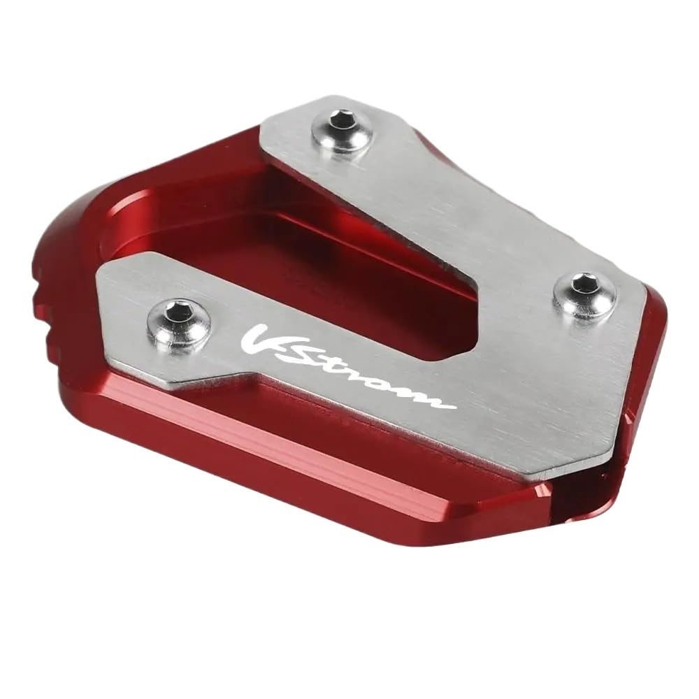 Plaque d'extension béquille latérale V-Strom 650 aluminium CNC - 7