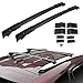 PARTOL Cross Bars Roof Rack for Toyota RAV4 2013 2014 2015 2016 2017 2018, 100LBS Aluminum for RAV4 Roof Rail Crossbars Luggage Rack Cargo Bag Carrier for Snowboard Kayak Canoe Bike