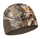 ScentLok Midweight Skull Cap, Camo Skull Beanie for Hunting, Camping, and Outdoor Use (Realtree Edge)