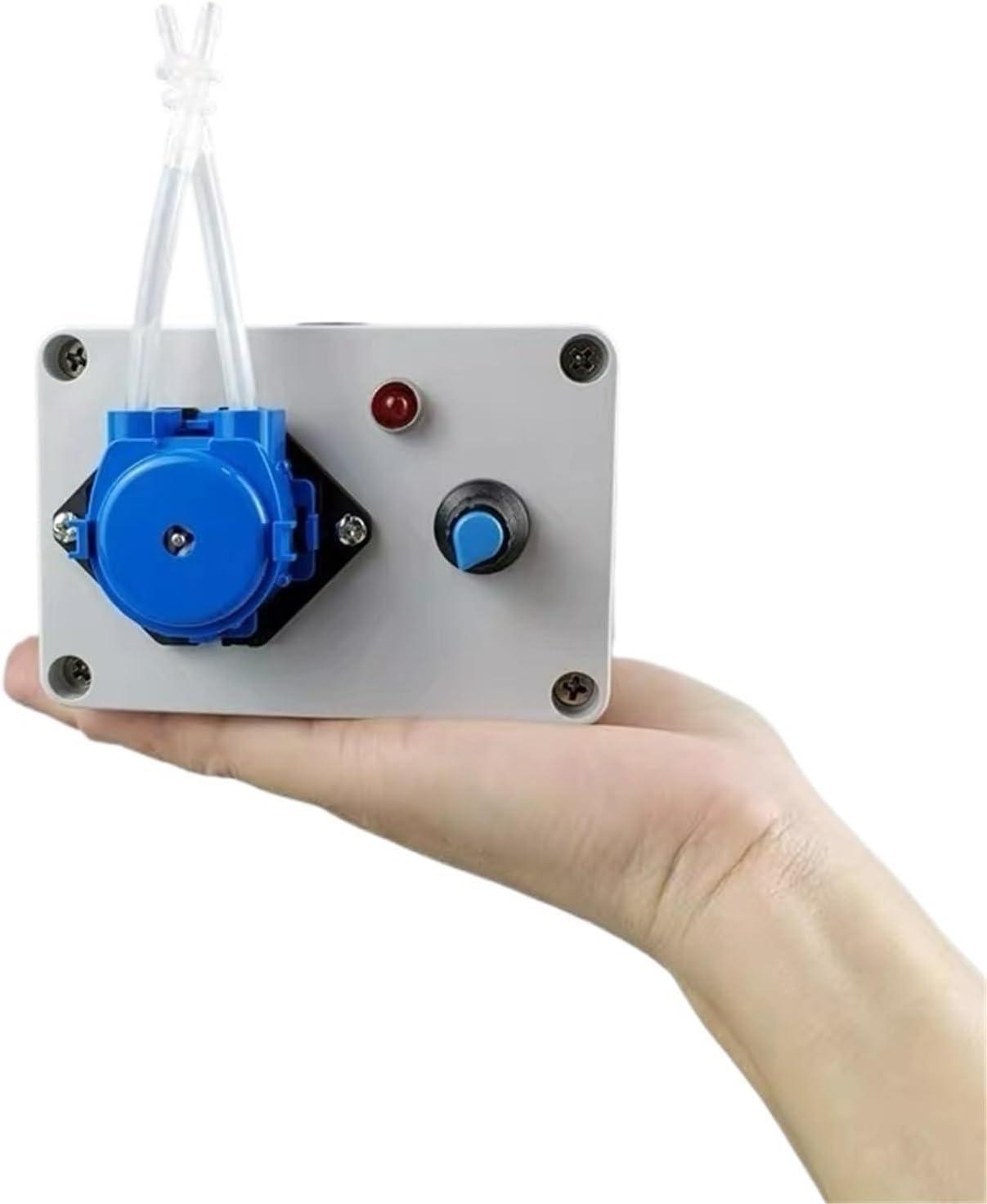1pc 70ML/100ML Lab Micro Peristaltic Pump Self-Priming Pump Laboratory Food Grade Circulating Small Metering Pump with Foot Switch(R2 Standard 100ML)