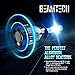 BEAMTECH H1 LED Bulb, 10000LM 60W 30mm Heatsink Base CSP Chips 6500K Xenon White Extremely Super Bright Conversion Kit Small Size Halogen Replacement