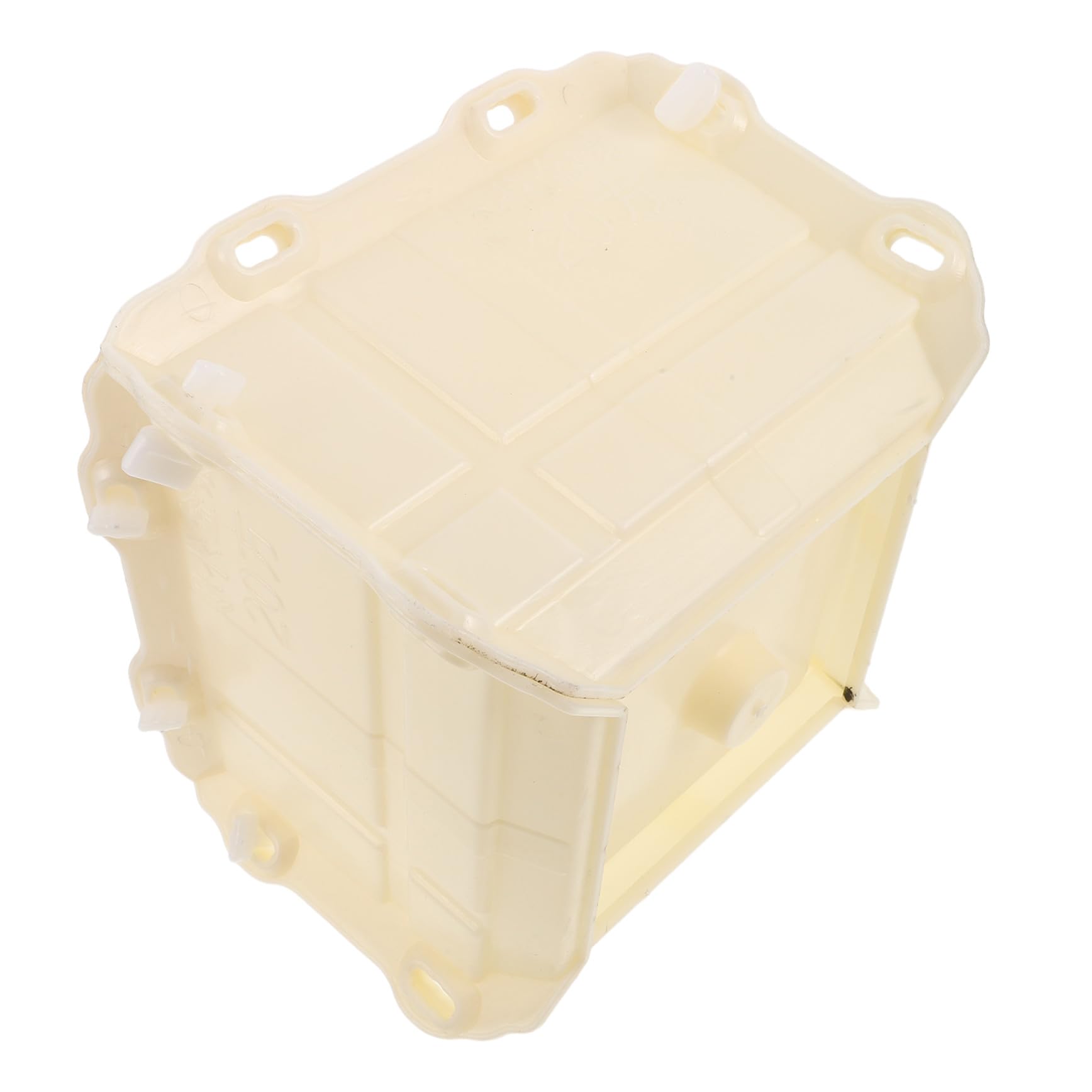 Moule à pot de fleurs carré en plastique Toddmomy pour béton et résine DIY