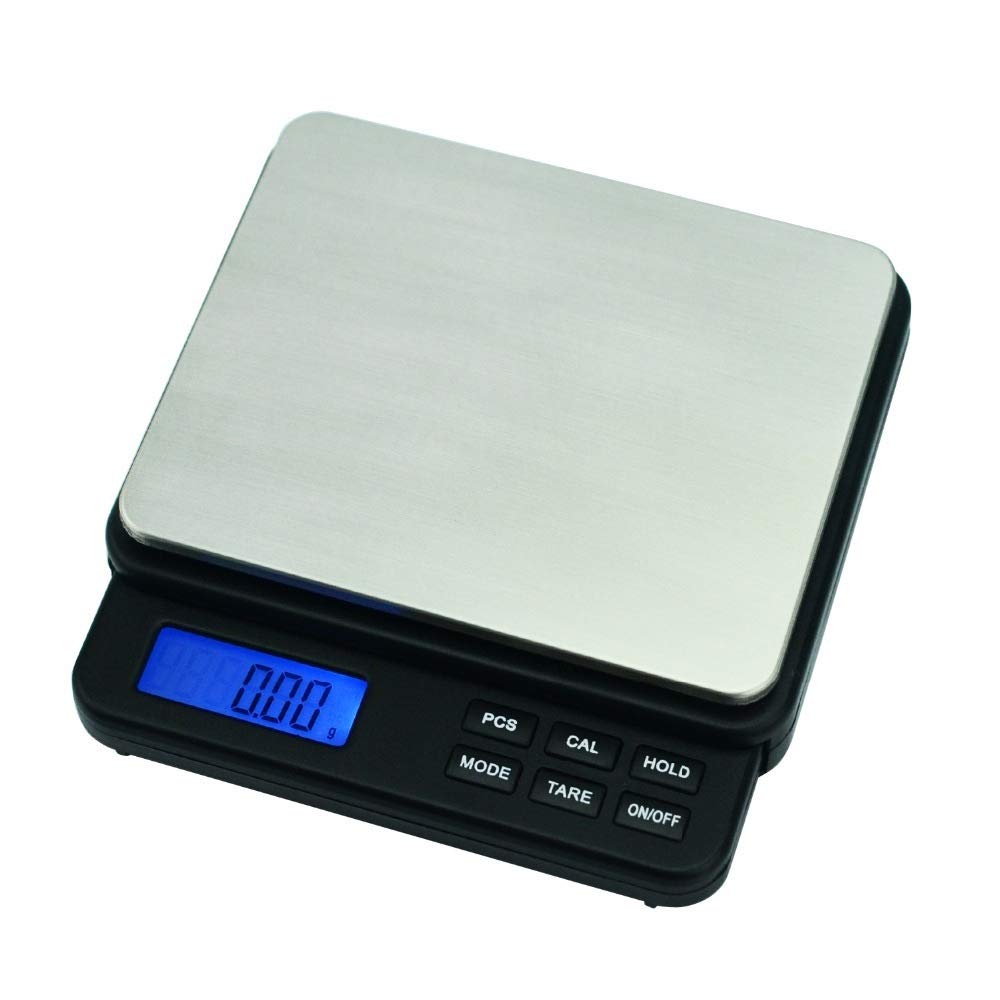 Bilancia ad Alta precisione LCD 1000g / 0.01g Precision Electronic Balance Bilancia da Cucina Digitale 0,01 del Peso dei monili Scala di Misura Strumenti Grammi Gold Coin