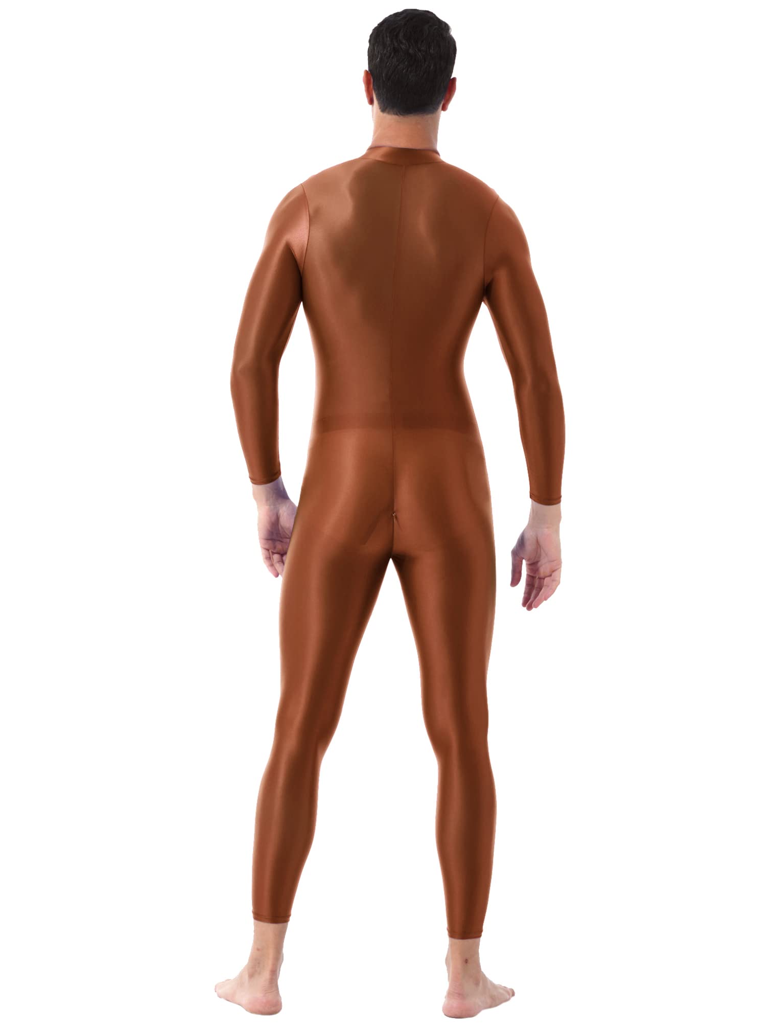 Amazon | Agoky スポーツウェア メンズ 光沢 伸縮性 スポーツ