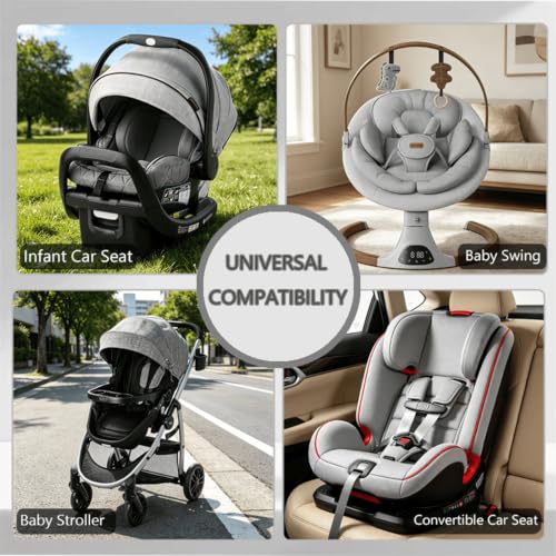 Cojín Reductor para Silla de Bebé con Protectores miniatura 6