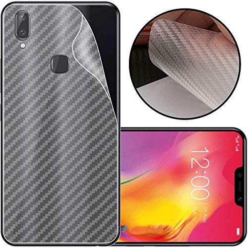 Image of Compatible with Vivo Y83 Back Screen Protective Film Carbon Fiber Skin Transparent Screen Guard Sticker