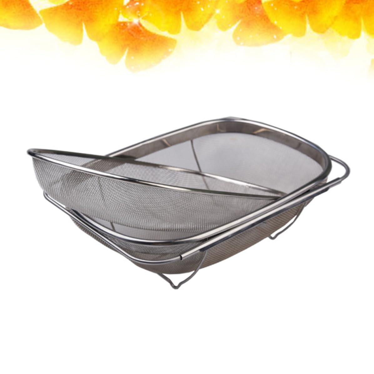 Filtre Ovale à Mailles en Acier Inoxydable Double Couche