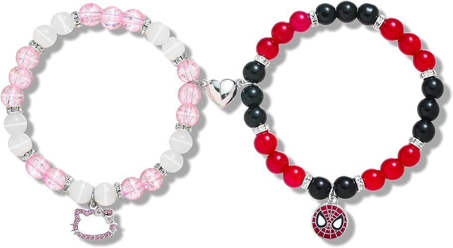 See full amazon price history chart for Jewellery Marvel Spider-Man Inspired Bracelet Set, 2 Pieces, Natural Stone, Fashion Accessory (Spiderman And Kitty Bracelet) Jewellery Marvel Spider-Man Inspired Bracelet Set, 2 Pieces, Natural Stone, Fashion Accessory (Spiderman And Kitty Bracelet) (B0DFXZQD17) Amazon Price History, Amazon Price Tracker