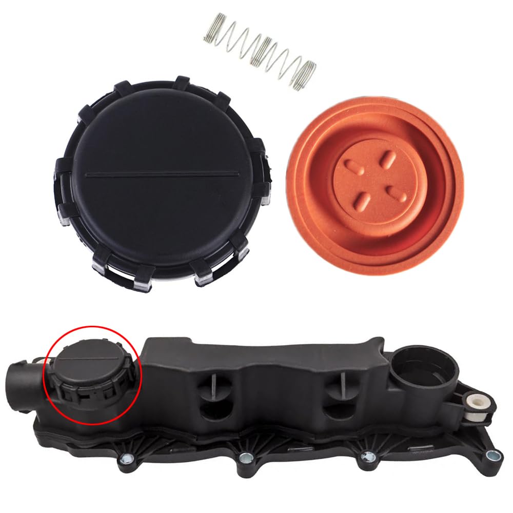 Riloer Kit Réparation Couvercle Valve PCV 0248L1 – Compatible Citroën, Peugeot, Ford, Volvo