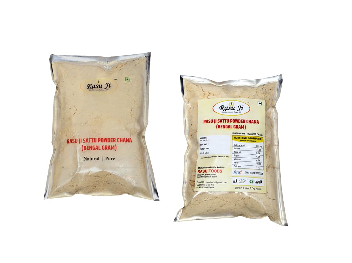 Rasu Ji Sattu Powder Chana (Bengal Gram), 100% Natural and Pure (B0DCLPYHD9) Amazon Price History, Amazon Price Tracker