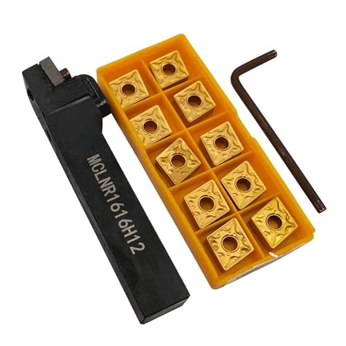 MCLNR1616H12 Soporte para herramientas de torno + CNMG432-MA CNMG120408 Inserto de carburo CNC Cover