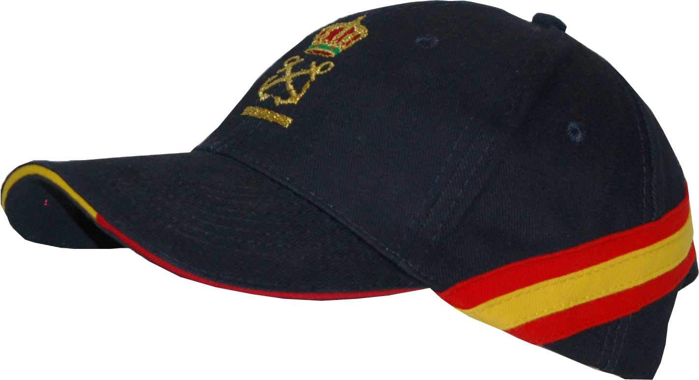 dicep Gorra Bandera de España con Titulación Náutica