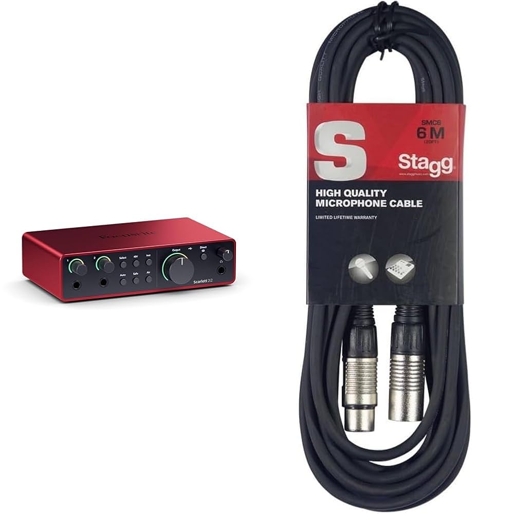 【タクミ】Focusrite Scarlett 2i2 4th Gen Focusrite Scarlett 2i2 4th Generation – Thomann France
