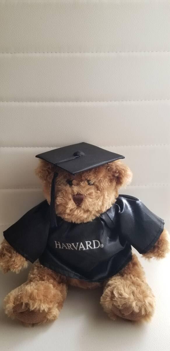 Amazon.co.jp: レア ハーバード大学 テディベア ぬいぐるみ 卒業ベア