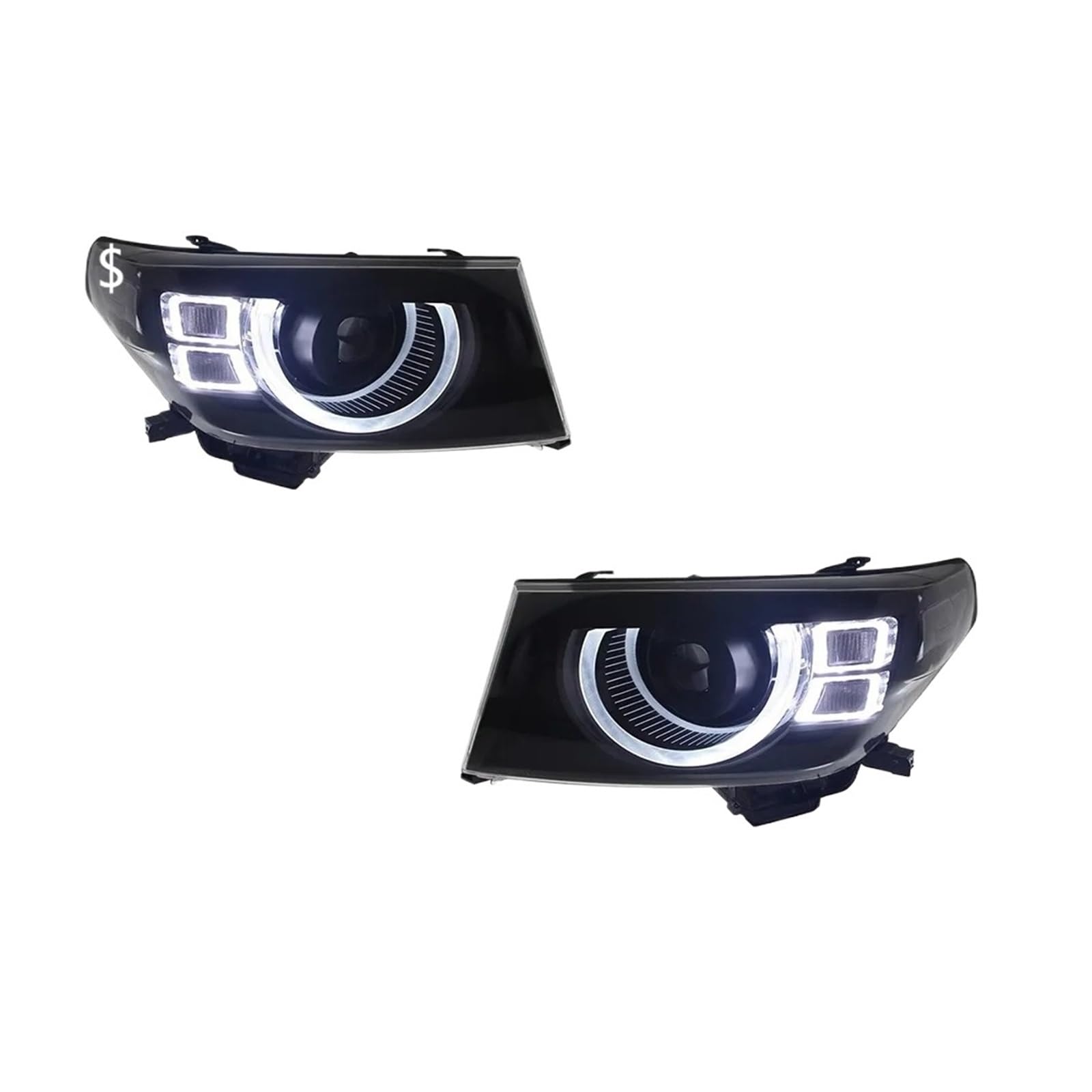 Faros LED para Toyota Land Cruiser LC200 2007-2015 luces antiniebla freno e intermitentes 7