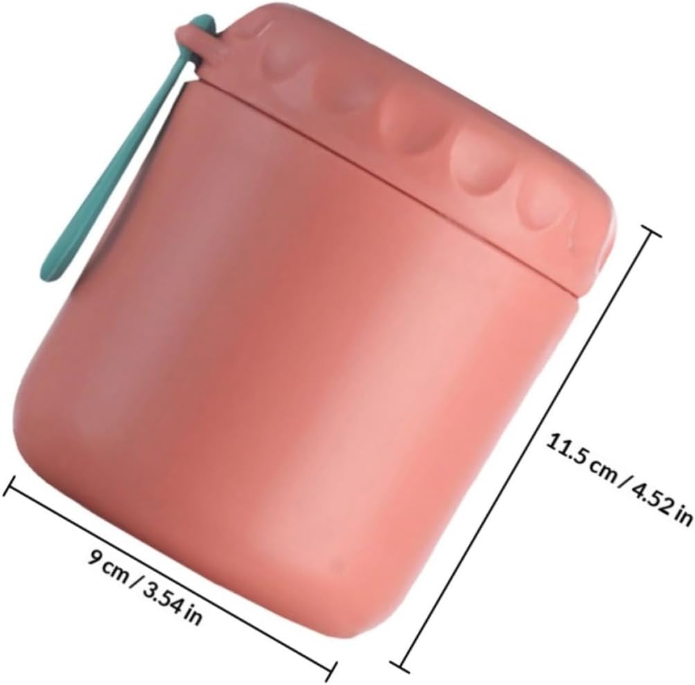 2pcs Stainless Steel Sealed Breakfast Cup with Lid and Handle