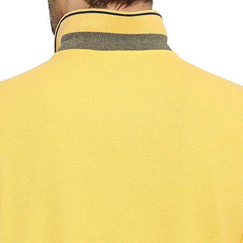 Image of Red Tape Men's Solid Regular Fit Polo