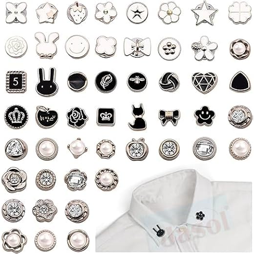 Pearl Brooch Pins Set, Pack of 30