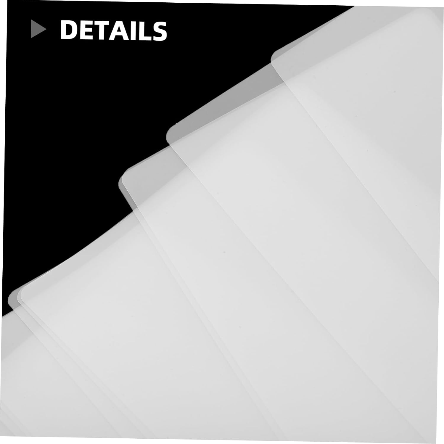 DOITOOL 100pcs Laminating Sheets High Transparency Thermal Lamination Film for Photos and Documents Scratch and Bend Resistant for Home and Office Use