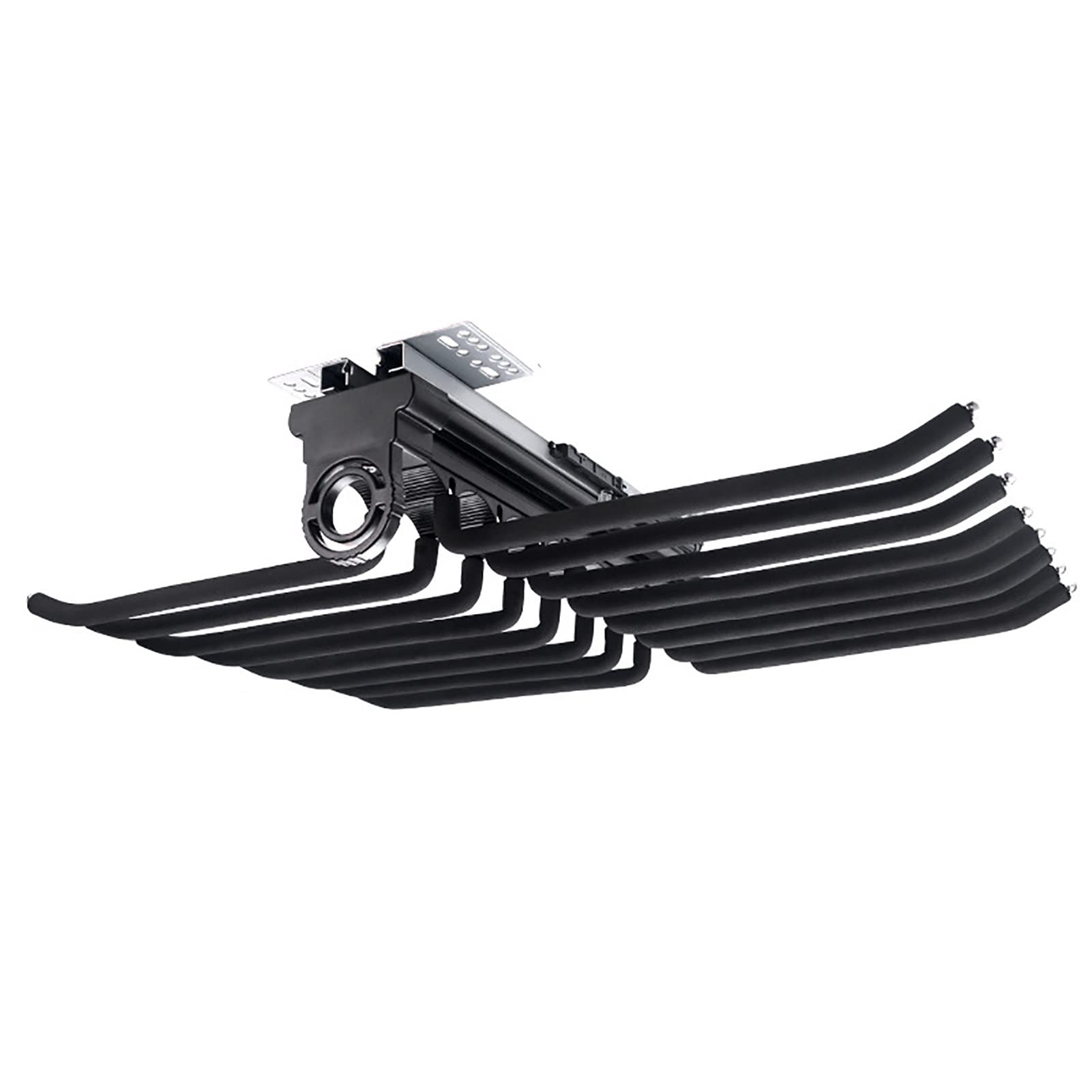 Tringle de placard coulissante 61cm en acier avec armoire extensible 37,5cm
