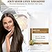 300ML Anti-Hair Fall Hair Loss Shampoo, Anti-Hair Fall Promote Hair Growth Shampoo for Women Men Hair Loss,Rich in Various Plant Extracts, Moisturizing & Promoting Hair Growth(1pcs)