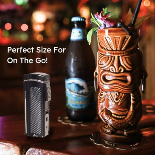 Encendedor de mesa Visol Maui Quad recargable sin butano miniatura 4
