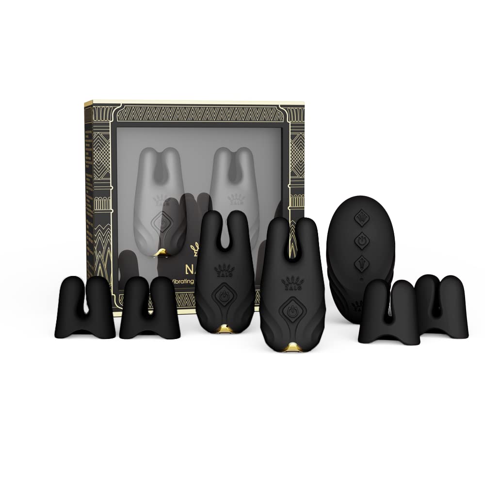 nave vibrating nipple clamps Amazon.com: ZALO Nave Vibrating Nipple Clamps main image 0