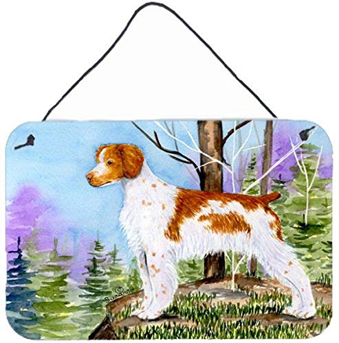 Caroline's Treasures SS8663DS812 Setter Wall or Door Hanging Prints Aluminum Metal Sign Kitchen Wall Bar Bathroom Plaque Home Decor, 8x12, Multicolor