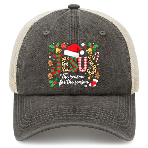 The Reason for The Season Trucker Hats Camping Cap for