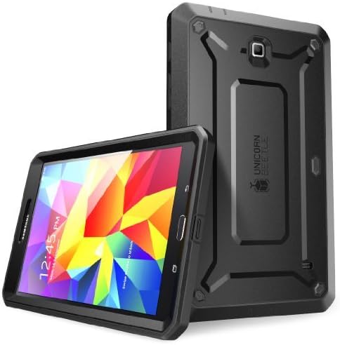 SUPCASE Samsung Galaxy Tab 4 8.0 Case - Unicorn Beetle PRO Series Full-Body Hybrid Protective Case with Screen Protector (White/Gray), Dual Layer Design/Impact Resistant Bumper Prime (Not for Tab A)