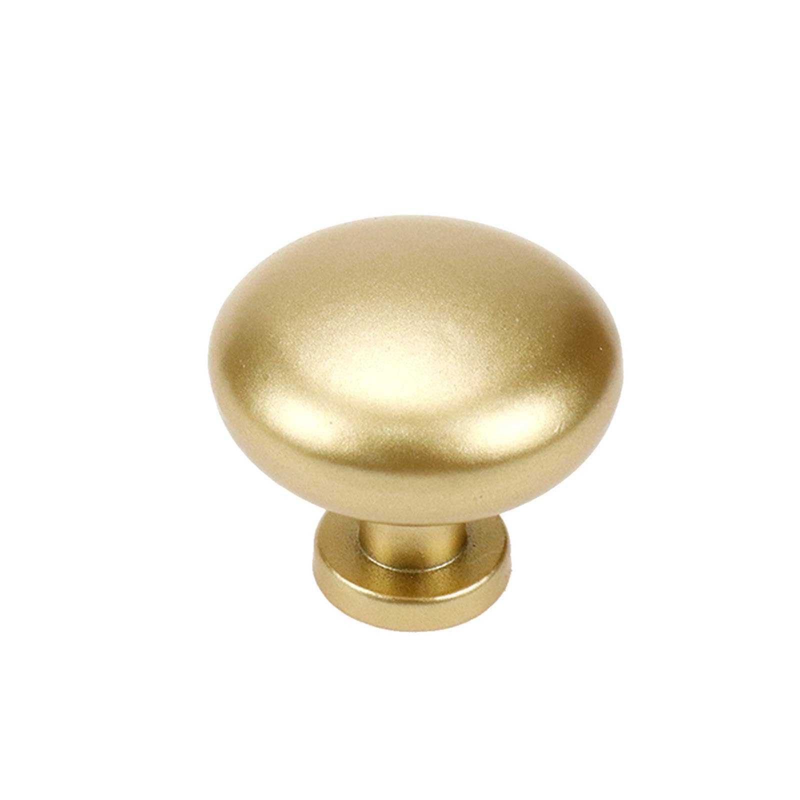 6 Pack Gold Cabinet Knobs, Vintage Cabinet Ring Pulls Dresser Handles Furniture Hardware for Kitchen Cupboard Drawers Closet Door,Easy to Install (Gold (6 PCS))