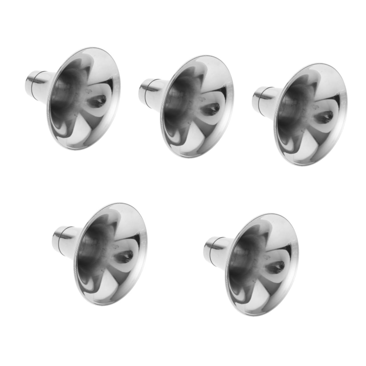 Alasum 5pièces Accessoire De Suona Métal Épaissi Remplacement Professionnel De Bouche De Suona Pour Musique Traditionnelle Conception Et Pratique