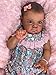 YYTONG 24 Pouces 60 CM Poupée Réaliste Reborn, Poupée Déjà Finie Reborn Toddler Girl Doll Poupée d'art De Collection De Haute Qualité