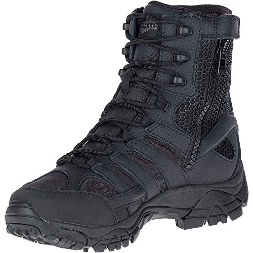 Merrell Men's Moab 2 8" Waterproof Military And Tactical Boot, Black, 9.5 #TOP5
