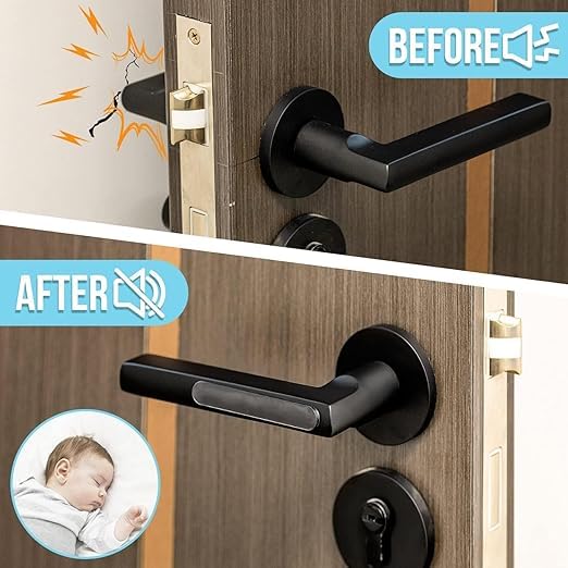 BLUE CRANE 10 Pcs Silicone Strip Wall Protector for Door | Door Bumper Wall Protector |Wall Protector from Sofa Back 1