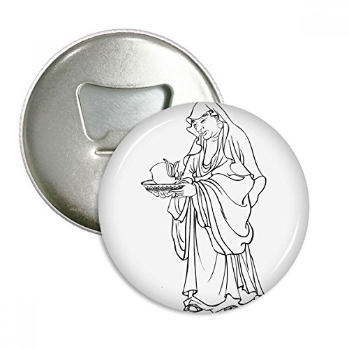 Bouddhisme chinois magnets et décapsuleur pour apéritif convivial - 2