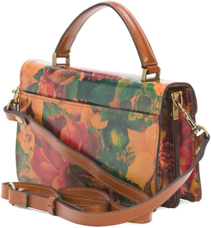 Patricia Nash Womens Vintage Vegetable Tan Porcili Top Handle Bag