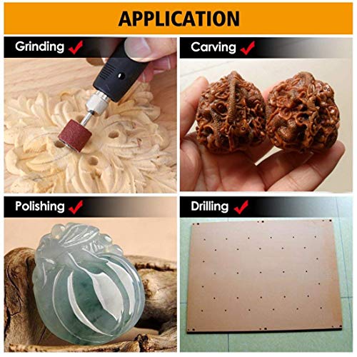 Image of DIY Crafts Pattern No # 1, Black Silver G, 108cm * 2cm for Dremel 3000 4000 Electric Drill Rotary Grinder Tool Attachments Flexible Shaft Fits P (Pattern No # 1, Black Silver G)