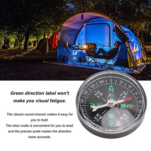 Brújula portátil mini ligera y precisa para camping miniatura 7