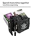 EVEK Packing Cubes Compression Organizers Set for Carry on Travel Bag Luggage Cube (Black)
