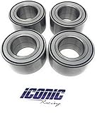 Iconic Racing Front and Rear Wheel Bearings for Honda Talon 1000X, 1000X-4, 1000...