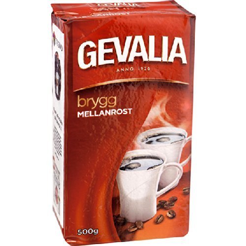 Gevalia Mellanrost café moulu 500g idéal pour vos petits-déjeuners en famille