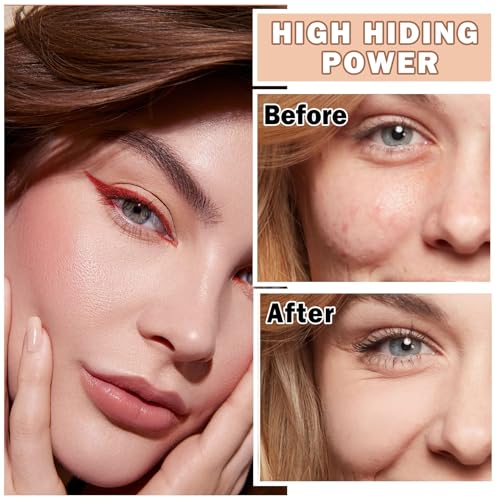 Flawless AirBrush Foundation High Coverage Smooth Creamy Foundation-Netural Detail