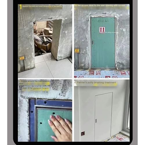 Panel de acceso para techo y pared en reformas de placas de yeso laminado 5