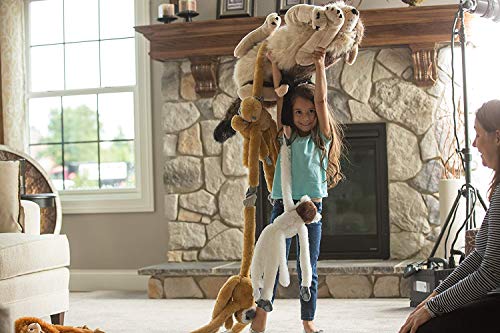 Wild Republic Chimpanzee w/baby plush, Monkey Stuffed Animal, Plush Toy, Gifts for Kids, Hanging 20 Inches - Image 10