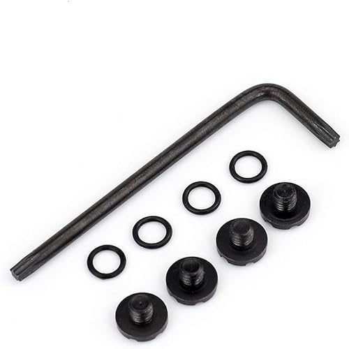 Vista 12 de Cool Hand Tornillos para empuñaduras de pistola para Sig Sauer P226, P228, P229, 4 tornillos de acero inoxidable, 4 juntas tóricas, llave Torx