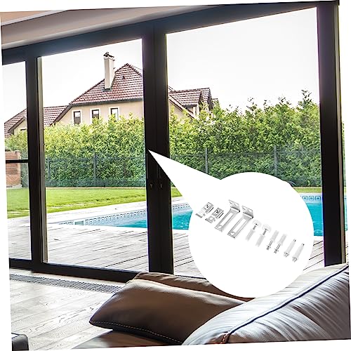 COHEALI 1Set Kit de Herrajes para Puerta Bifold Kit de Reemplazo para Puerta de Clóset Corredera Partes Duraderas Operación Suave Fácil Instalación Compatible con Puertas Plegables Bifold miniatura 3