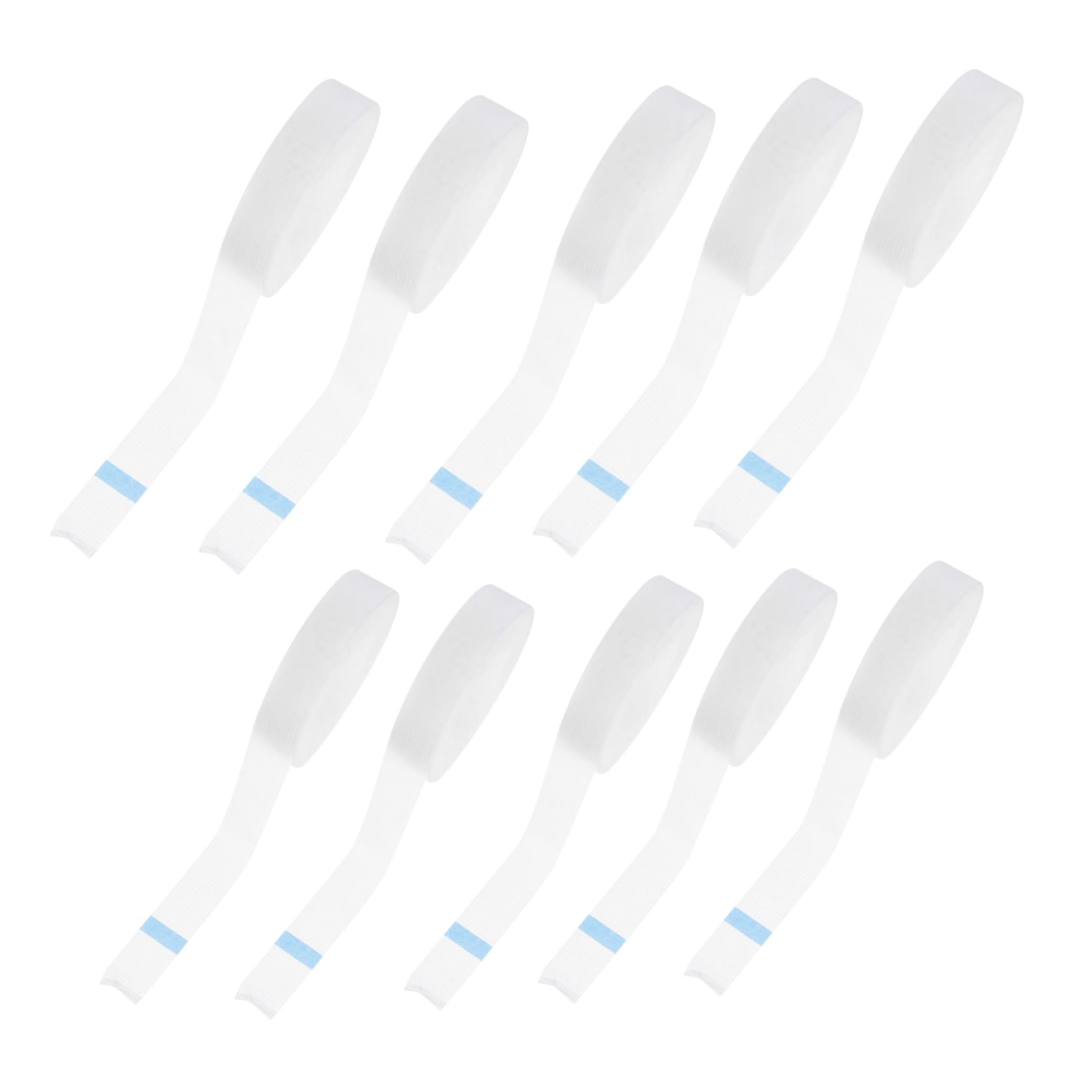 Gogogmee Professional Eyelash Grafting Tapes 10 Pack Adhesive Makeup Tapes White Easy Peel off for Eyelash Separation